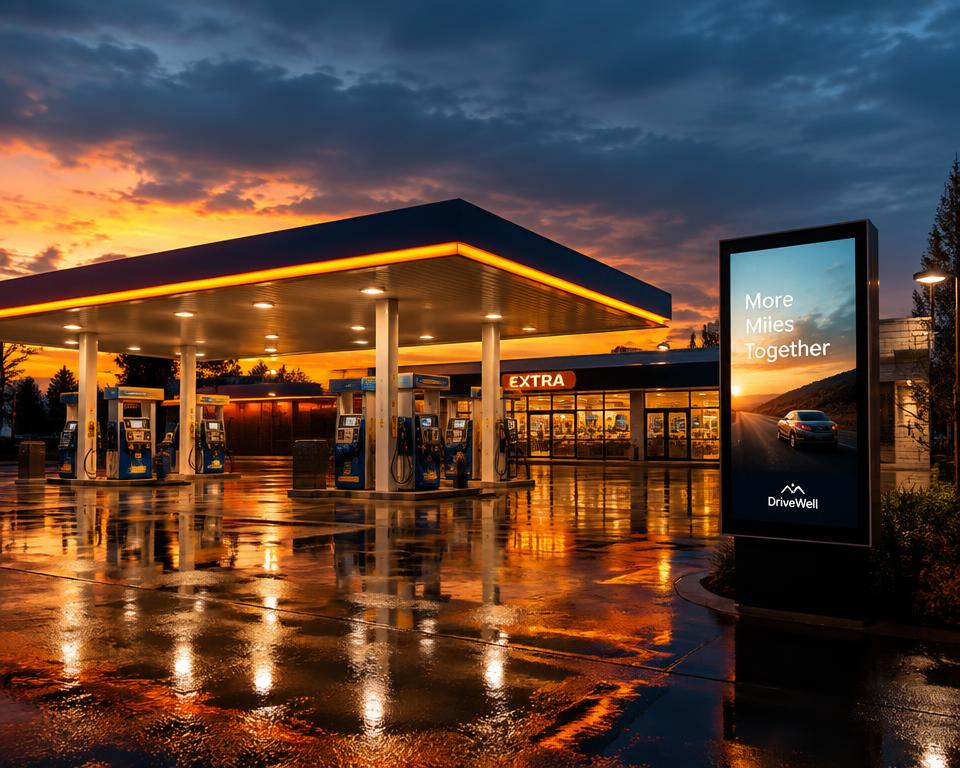 Gas stations